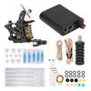 Набор для татуировки с катушкой, педалью, блоком питания, иглой для татуировки, чернильным стаканчиком, набором для начинающих