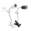 UVA+UVB 3.0 Reptile Lamp Set Clip-on Lamp Holder Bulb Thermometer Hygrometer Turtle Tortoises Lizard Sunlight Basking Heat Light