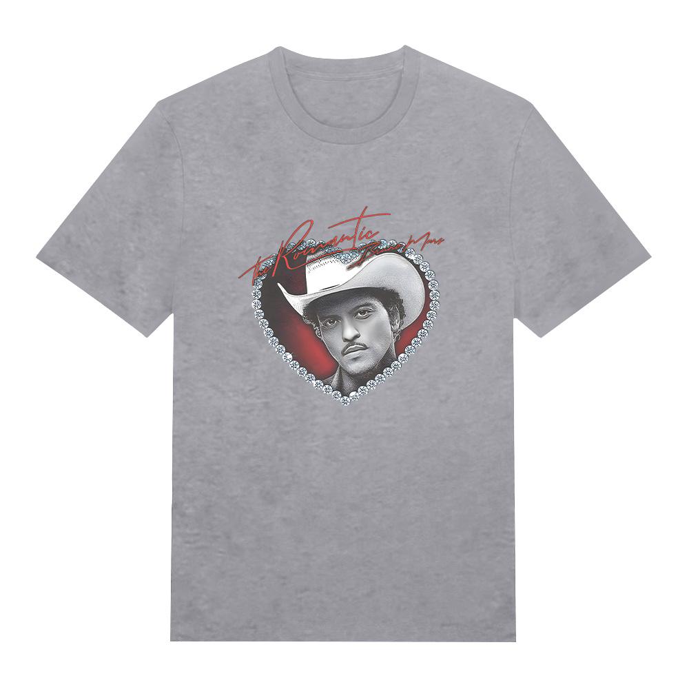 Bruno Mars Win Your Heart Tour Tee Vintage Graphic Print T Shirt Women Men Street Style Short Sleeve Tee Cotton Top