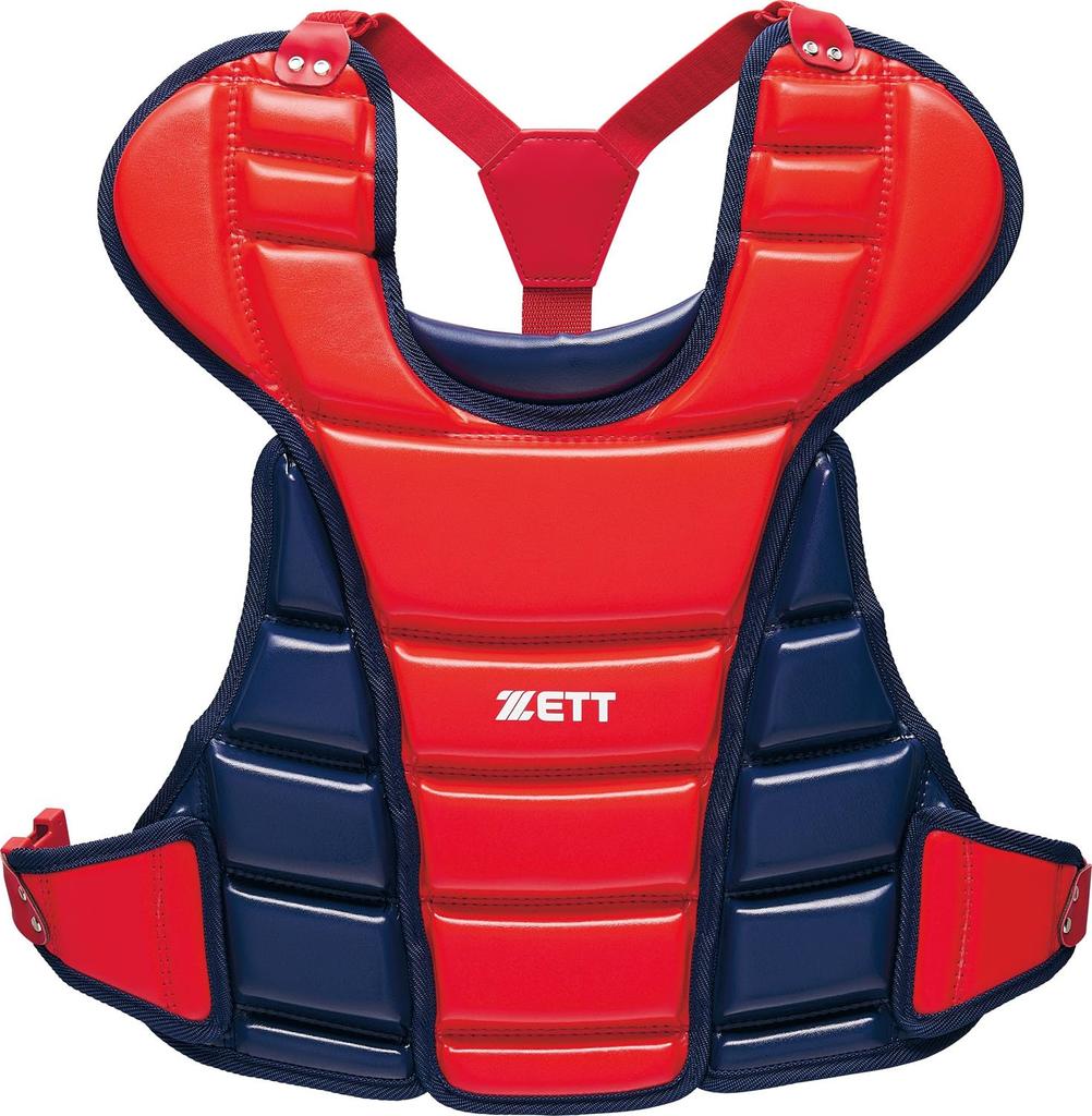 ZETT Baseball Protective Gear Set for Softball Limited for Boys and Red and Navy ZETT Baseball Swallow Sports Catcher's (4-Piece Set) Baseball,