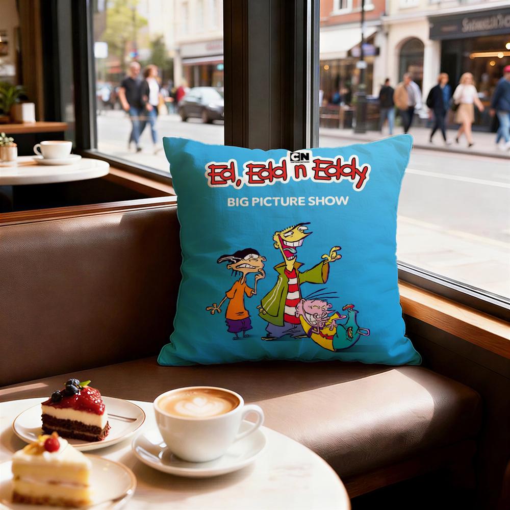 Cartoon Ed Edd N Eddy Cushion Cover Decorative Cushions Covers Cover Sofa x Pillow Piece x x Pillowcase