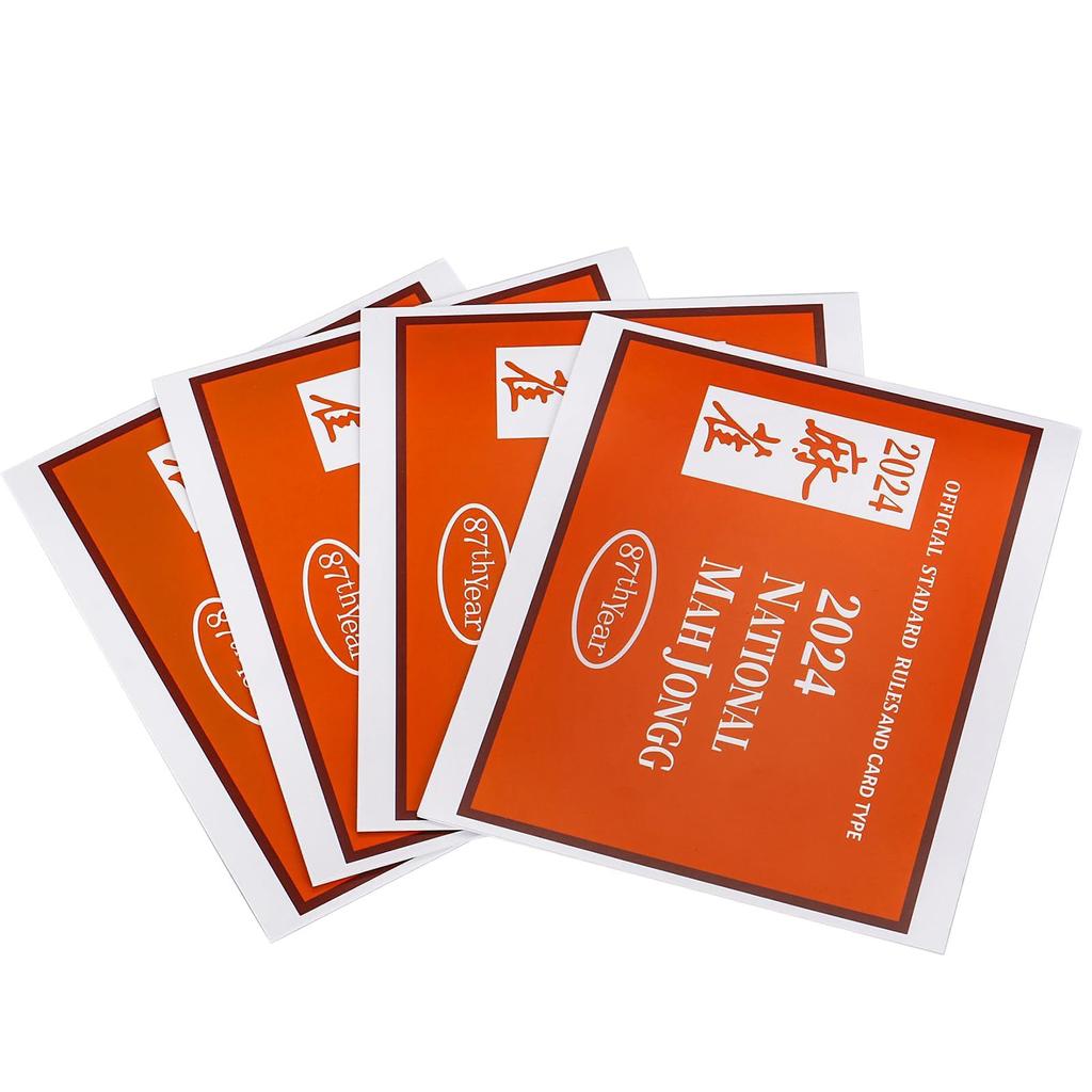 Стандартные правила и тип карт маджонга 2024 года - оценочная карта маджонга