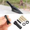Brand New Carbon Fiber Screw Metal Short Stubby Mast Antenna Car Styling Roof Antenna Enhanced Signal For Benz Car Accessories