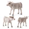 Children'S Simulation Solid Wildlife Cow Thar Cow Ranch Poultry Toy Collection Ornament Model