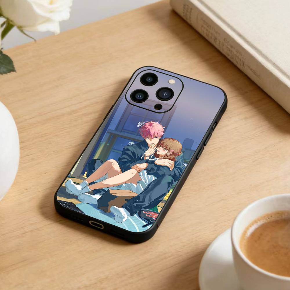 Чехол для телефона W-Tamon B-Side для iPhone 17 16 15 14 13 12 Max Plus Силиконовый Черный Чехол