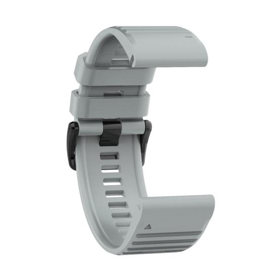 26mm Silicone Sports Watch Wrist Strap Band for Garmin Fenix 6X 5X 3 HR D2 Bravo