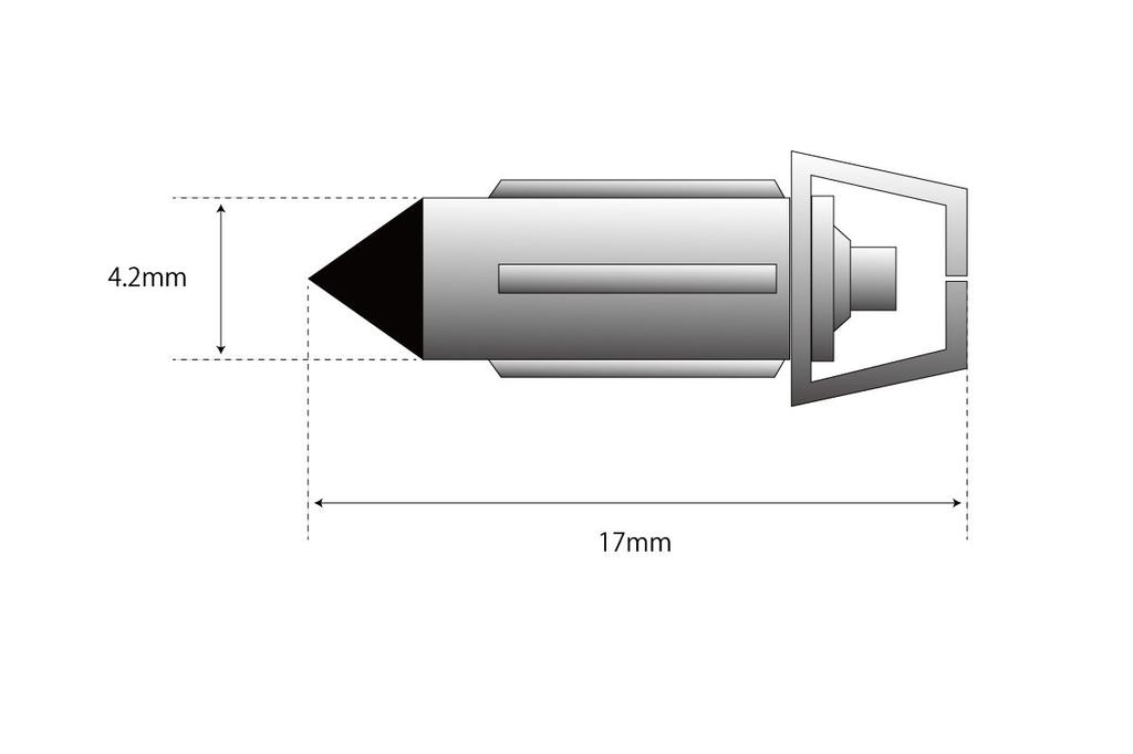 Cherry Bomb CAB-FB01 CAB-FB01 [178] Universal Carburetor Float Valve 1 Piece