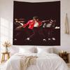 Michael Jackson Wall Decor Tapestry Art For Pet Memorial Birthdaywedding Party Backdrop Family Gift