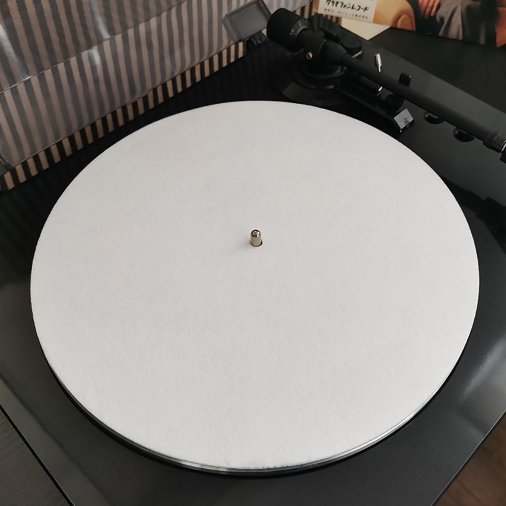 12'' антивибрационный коврик Slipmat Audiophile для проигрывателя виниловых пластинок LP, толстый антистатический войлочный коврик для проигрывателя пластинок 295 мм