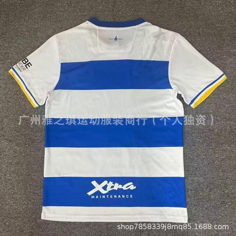 Mens Short Sleeve Soccer Jersey QPR 26-27 Burrell Cohen Away Home Third Kit Quick Dry Performance Football Shirt