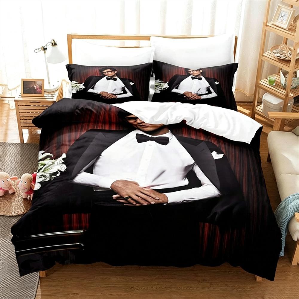 3D Print Singer J-Jacob E-Elordi Bedding Set Single Twin Full Queen King Size Bed Set Adult Kid Bedroom Duvetcover Sets