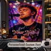 Personalized Wall Tapestry,Alex Warren Custom Printed Name, Fabric Wall Art For Indoor Room Backdrop