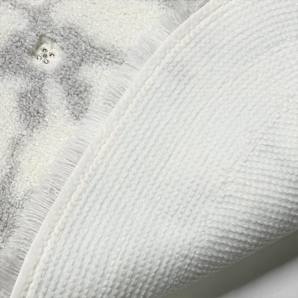 Senko NYNAS Grand Toilet 70 X 70 Greige with Elegant 35716 Mat, Approx. Cm, Rhinestones, Design,