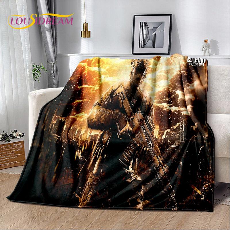 COD,Call of Duty Game Gamer Soft Plush Blanket,Flannel Blanket Throw Blanket for Living Room Bedroom Beds Sofa Office Cover
