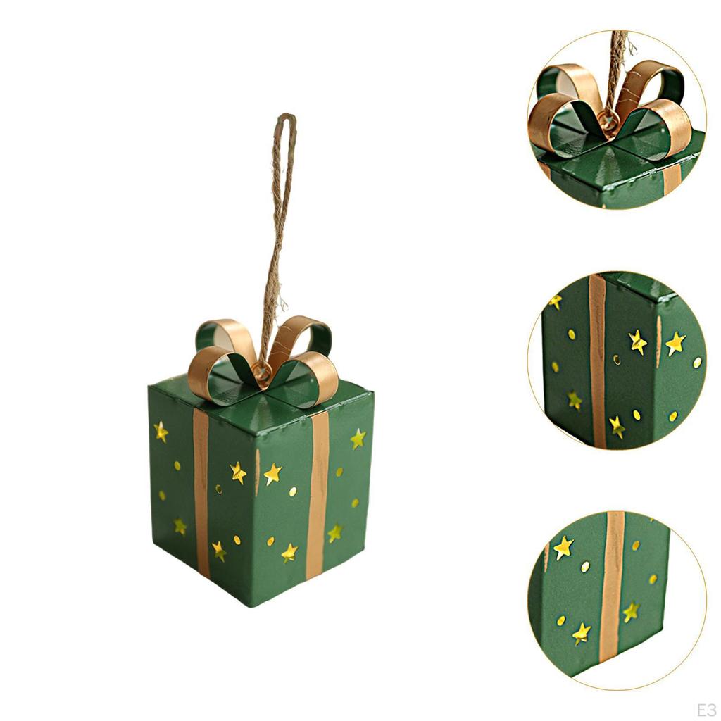 Подарочная коробка с подсветкой для украшения елки