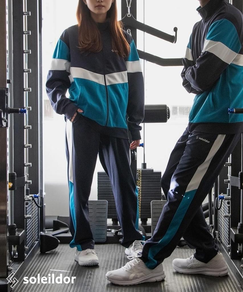 Jersey Top and Bottom Set Training Wear Setup Switchable Navy LL [Soleil Doll] Men's