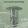 Floor Drain Strainer Shower Cover Clog Anti-odor Device Bathroom Accessories