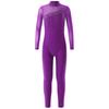 Kids Girls Long Sleeve Shiny Rhinestone Hollow Back Skating Leotard One Piece Gymnastic Jumpsuit