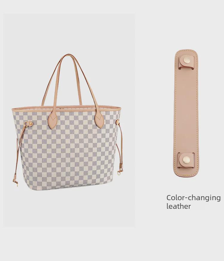 Наплечная накладка из кожи, меняющей цвет, для ремня сумки Neverfull