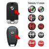 5/10 шт. 14 мм Для Giulia Stelvio MiTo Giulietta Tonale ALFA Логотип Автомобиля Наклейка на Брелок Украшение Аксессуары