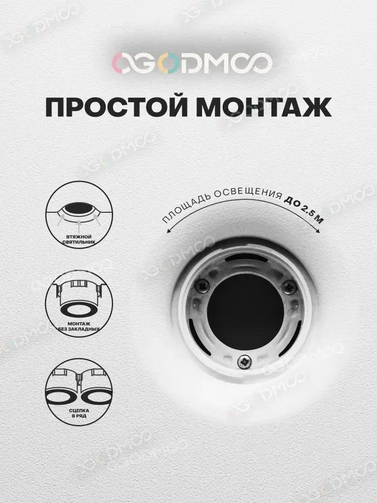 OGODMOO Ceiling Lamp, GU10