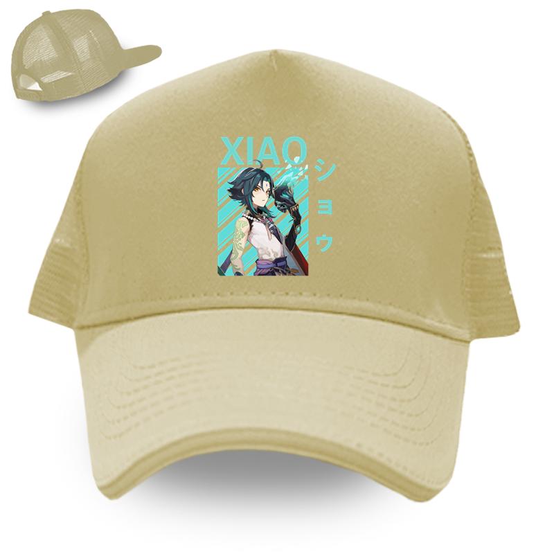 Мужской Xiao Genshin Impact Манга Бейсболка Япония Аниме Игры Унисекс Женские Кепки Мода Хип-Хоп Шляпа