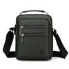 Vintage Waterproof Shoulder Bag Men Fashion Crossbody Bags Large Capacity Simple Travel Student Computer Bag Purse Handbag