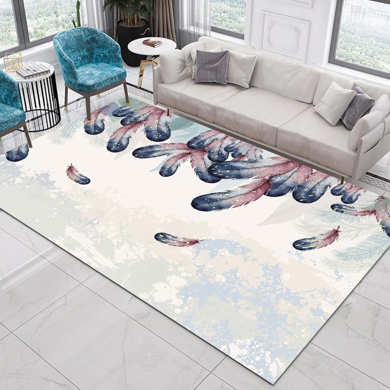 Ковер с принтом для гостиной, большой площади, противоскользящий ковер для спальни, прикроватное одеяло, аксессуары для домашнего декора