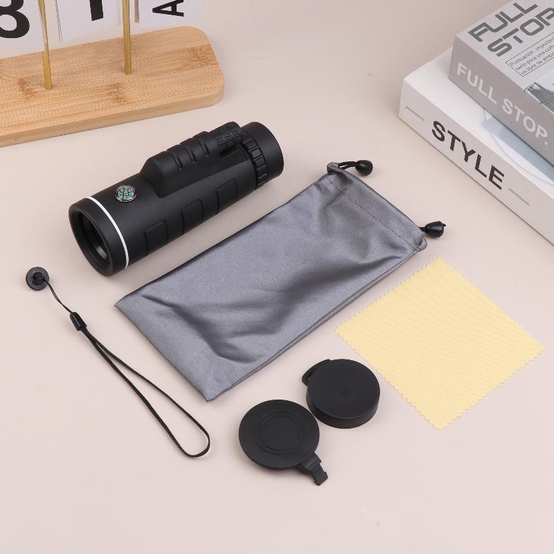 40X60 Professional Telescope Monocular Night Powerful Mini Pocket Zoom With Smartphone Hunting Camping