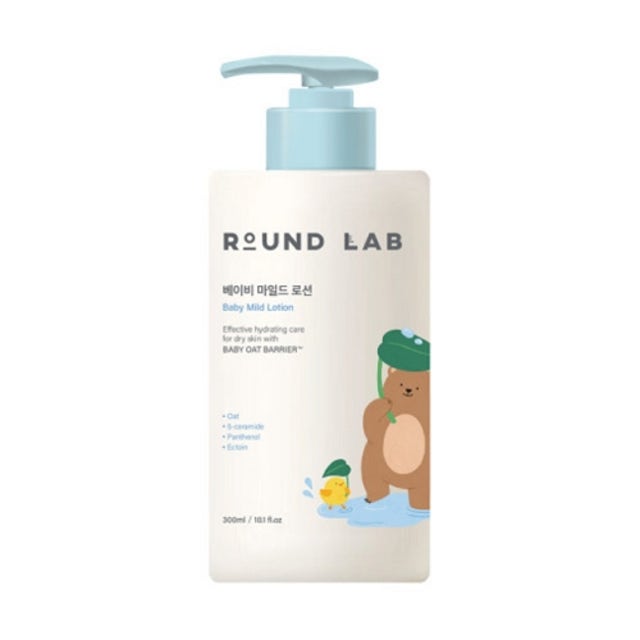 ROUND LAB Нежный лосьон для тела 300 мл – Мягкое увлажняющее средство для чувствительной кожи