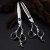 Steel 6 '' Scissor Silver Hair Scissors Haircut Thinning Barber Makas Cutting Shears Hairdressing Scissors