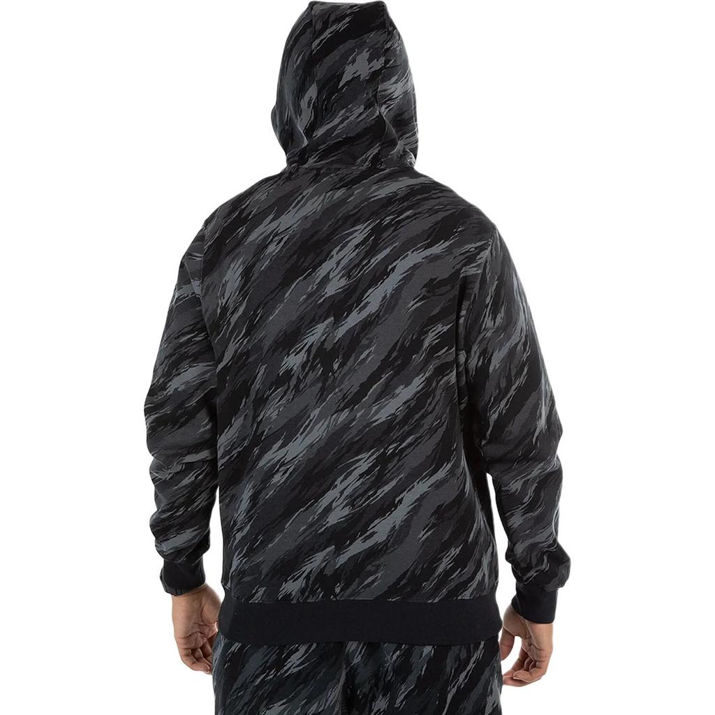 Nike Solid Logo Print Long Sleeve Sweatshirt Men Sweatshirt Black DD5126-010