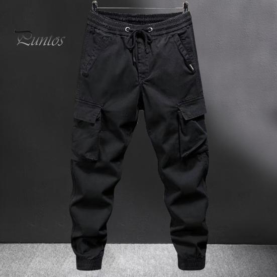 Женские брюки-карго с несколькими карманами, эластичным поясом, обтягивающим щиколотку, большие размеры, свободные однотонные брюки для кемпинга, пешего туризма, путешествий