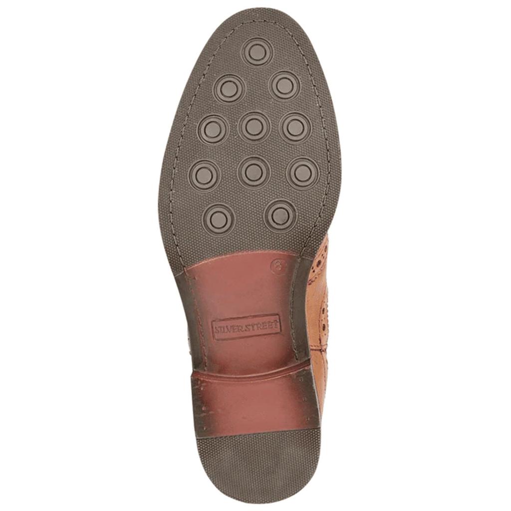 Roamers Мужские высокие ботинки челси с эффектом броги