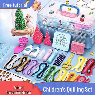 Набор для начинающих и студентов по квиллингу из фарфора, ручной работы