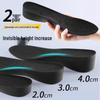 Women's 5 Cm Invisible Height-Increasing Insoles for Long Boots, Arch Support To Prevent Tired Feet.