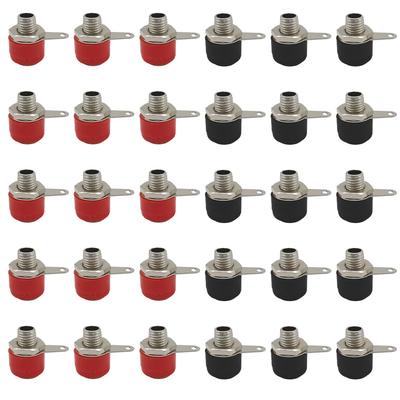 Felimoa Binding Fits 4mm Banana Female Set of 40 Posts, Approx. Plugs, Socket,