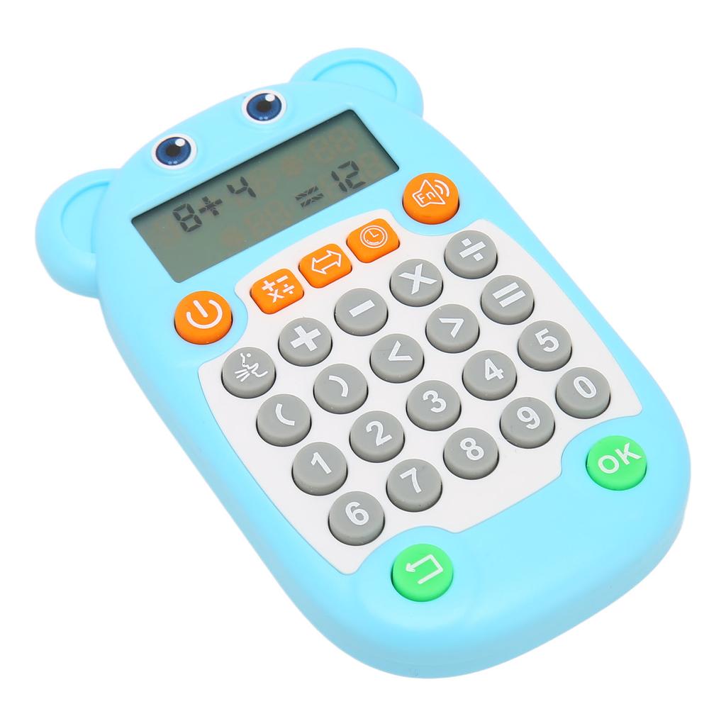 Arithmetic Exercise Toy Digital Display Voice Prompt 27 Keys USB C Charge Arithmetic Training