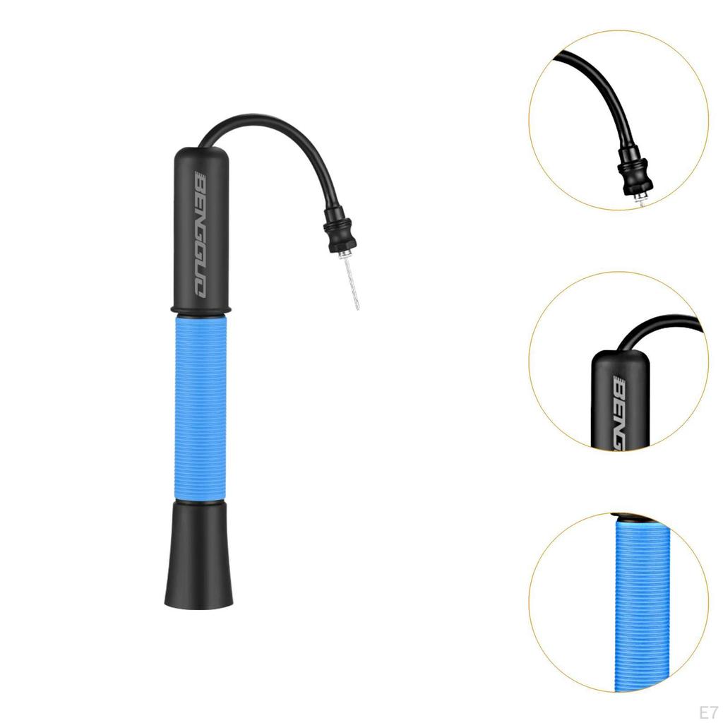 Ball Pump Air Convenient Manual Inflator Hand Tool Inflating System for Inflatable Balls