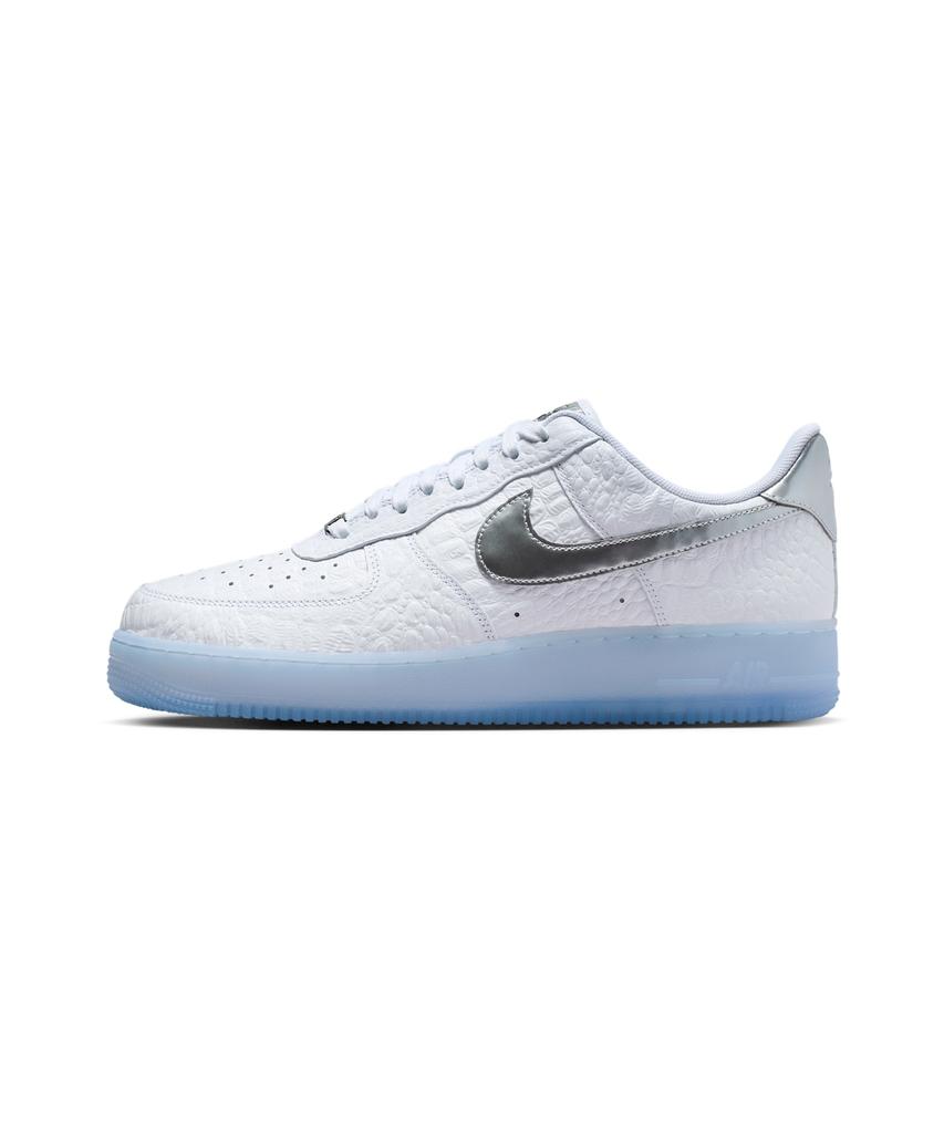 Nike Air Force 1 07 M - White:Blue Tint:Pure Platinum:Chrome / Ir1981-100