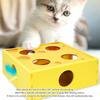 Automatic Rotating Cats Activity Box Interactive Maze Design Chew Proof For Curious Kittens
