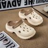 Эва обувь с дырками легкое колесо новые увеличивающие рост сандалии маффин толстая подошва верхняя одежда сумка голова пляж прохладные тапочки