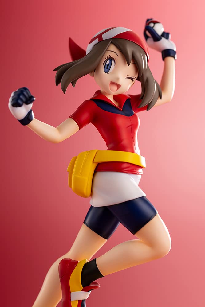 ARTFX J Series Харука с Ачамо в масштабе ПВХ окрашенная готовая фигурка PP962 "Покемон" 1/8