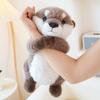 Kawaii Otter Plush Plush Toys Stuffed Appease Baby Animal Capybara Doll Pillow Christmas Birthday Party Gift Room Decoration