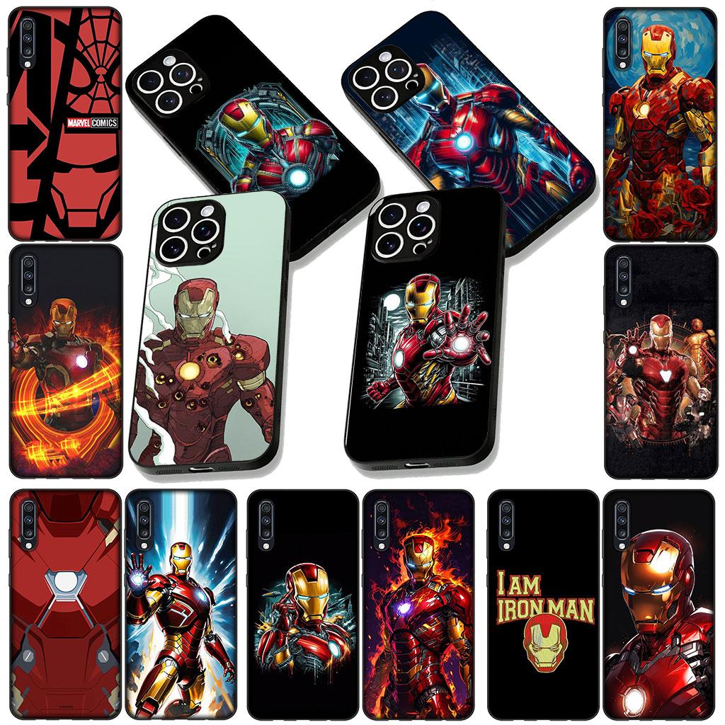Чехол для телефона Ironman Marvel Железный Человек для Motorola Moto Edge 50 30 Fusion 40 NEO Ultra Pro E14 G20 E15 G35 G84 G13 G53 Мягкий чехол