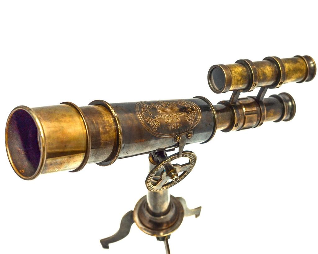 Antique Telescope, Unique Vintage Telescope, Corporate Gift, Groomsmen Gift, Mens Gift, Fathers Day Gift, Gift for Him, Christmas Gift