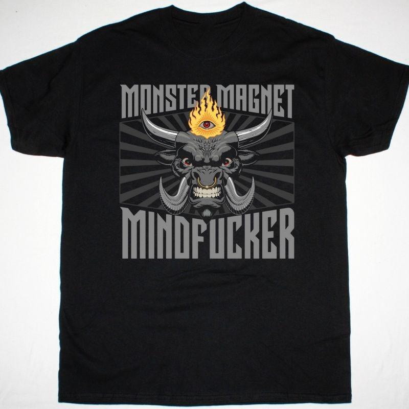 MONSTER MAGNET MINDFUCKER Хлопковая черная футболка всех размеров для мужчин BT730 Унисекс футболка