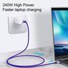 PD 240W USB Type C to Type C кабель для быстрой зарядки для iPhone 15 Pro Max Samsung S24 23 22 Xiaomi Macbook Laptop 6A кабель для зарядки