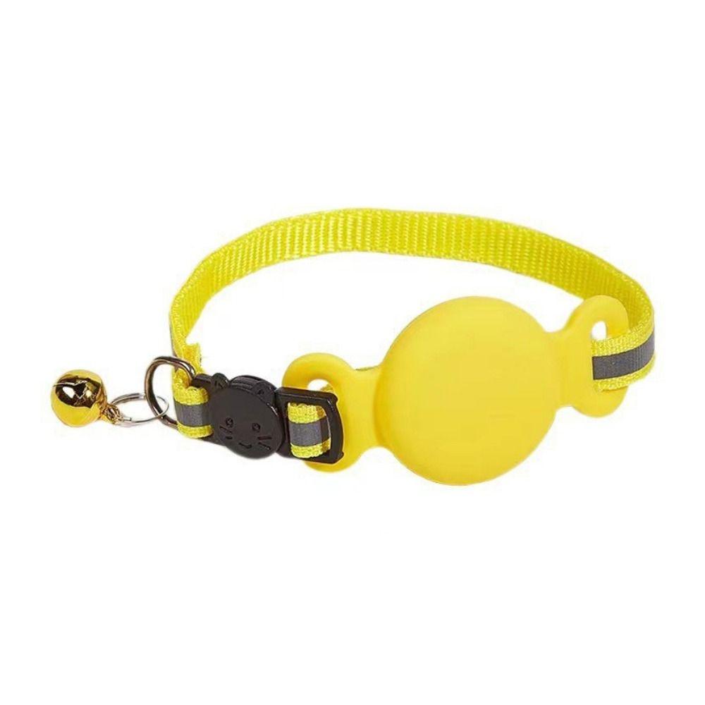 Силиконовый защитный ошейник для домашних животных с GPS-навигатором, водонепроницаемый ошейник для отслеживания кошек, для улицы