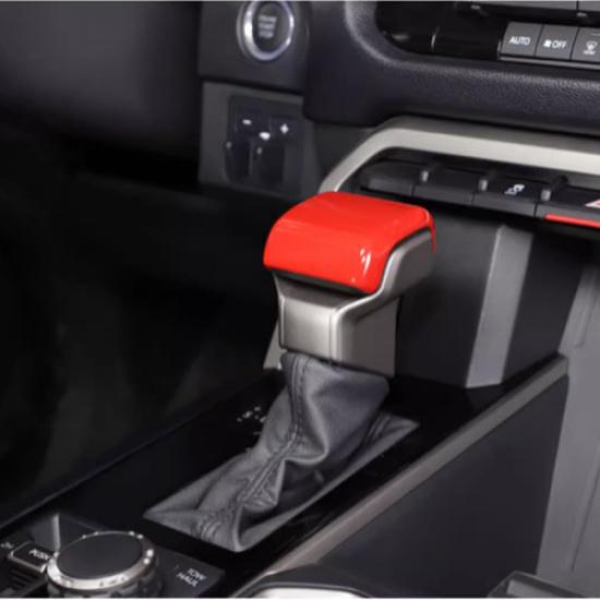 Красная накладка на ручку переключения передач для Toyota Sequoia -2025 1 шт.